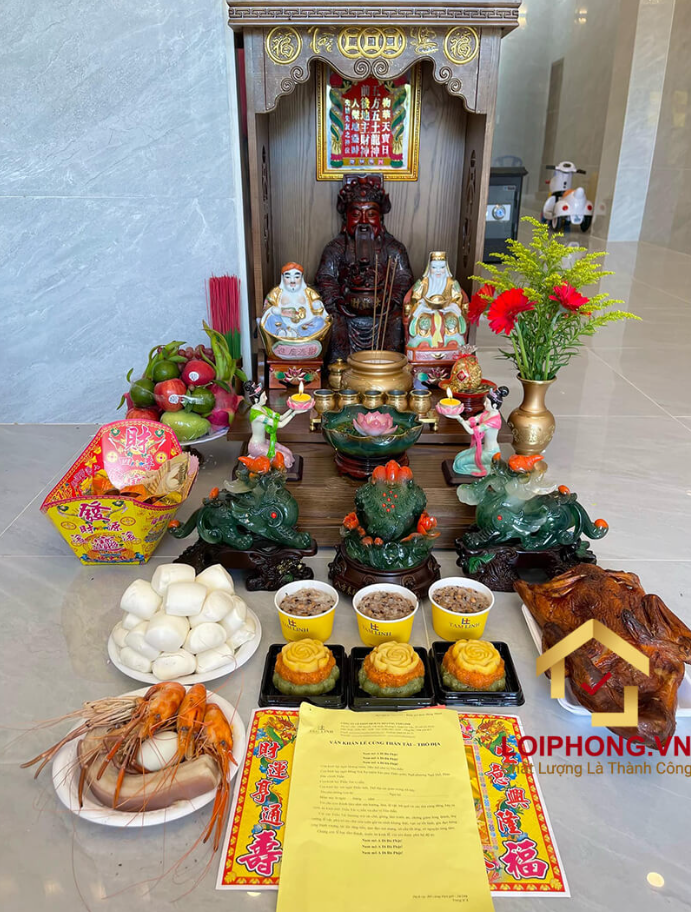 Hướng dẫn cách đặt Ông Địa- Thần Tài đúng phong thủy